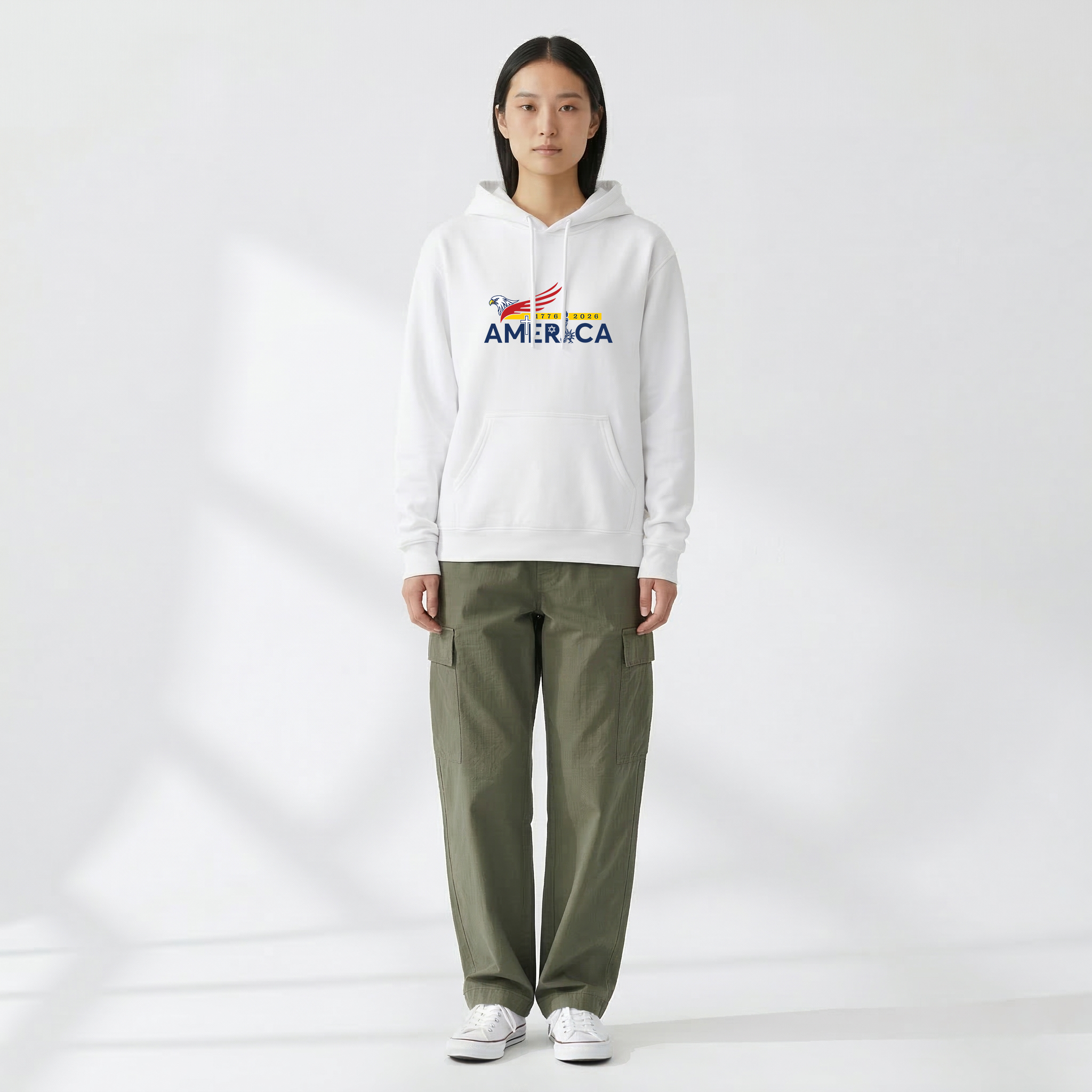 America 250 - Unisex Hoodie - White