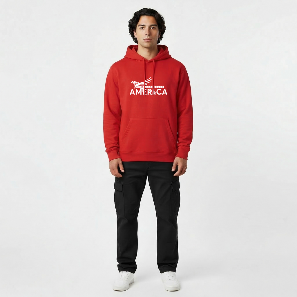 America 250 - Unisex Hoodie - Red