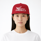 America 250 - Embroidered Cap - Red